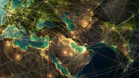 ETS Travel header wereldbol