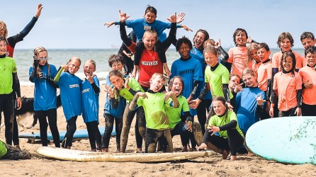 DownUnderBeach header groepsfoto