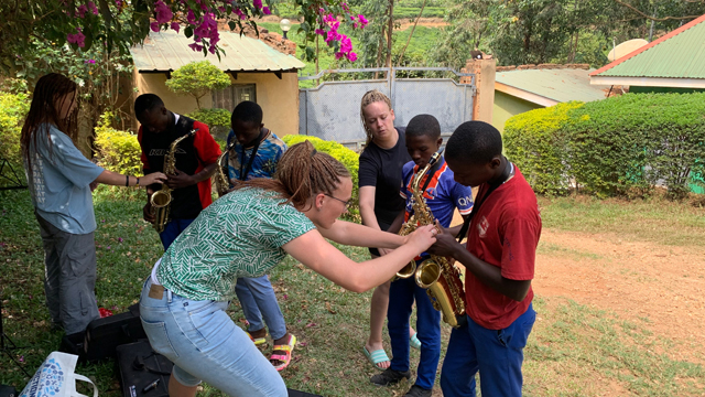 Livingstone muziek maken