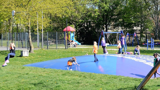 Bad klimpark Hesselingen Airtrampoline
