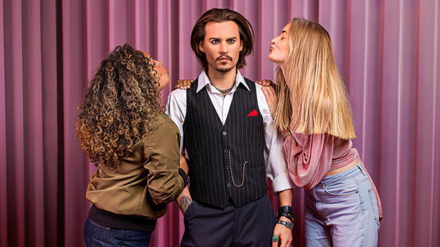 Madame Tussauds Jhonny depp