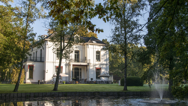 Betteld landhuis