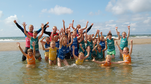 DownUnderBeach groepsfoto