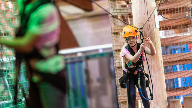 Adventure City Rotterdam Meisje op plateau